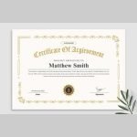 Certificate Print (১কপি)