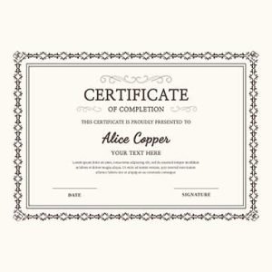 Certificate Print (কোয়ালিটি প্রিন্ট)