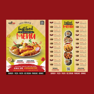 Food Order Menu Print (কোয়ালিটি প্রিন্ট) - Image 3