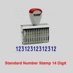 Standard Number Stamp 14 Digit